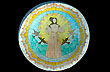 Stained glass window at Saint John Bosco's church - Photo: Jorge Gonz�lez