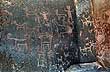 Arte rupestre en Pe�as Coloradas - Foto: Instituto Nacional de Antropolog�a y Pensamiento Latinoamericano
