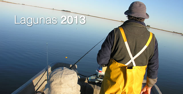 Una de las mejores lagunas para pescar en lo que va del 2013 