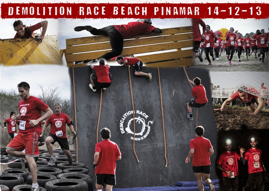 Demolition Race Beach Pinamar 14-12-13 - afiche para web