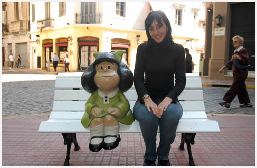 Muchas mujeres se identifican con la personalidad y el carisma de la genial Mafalda.