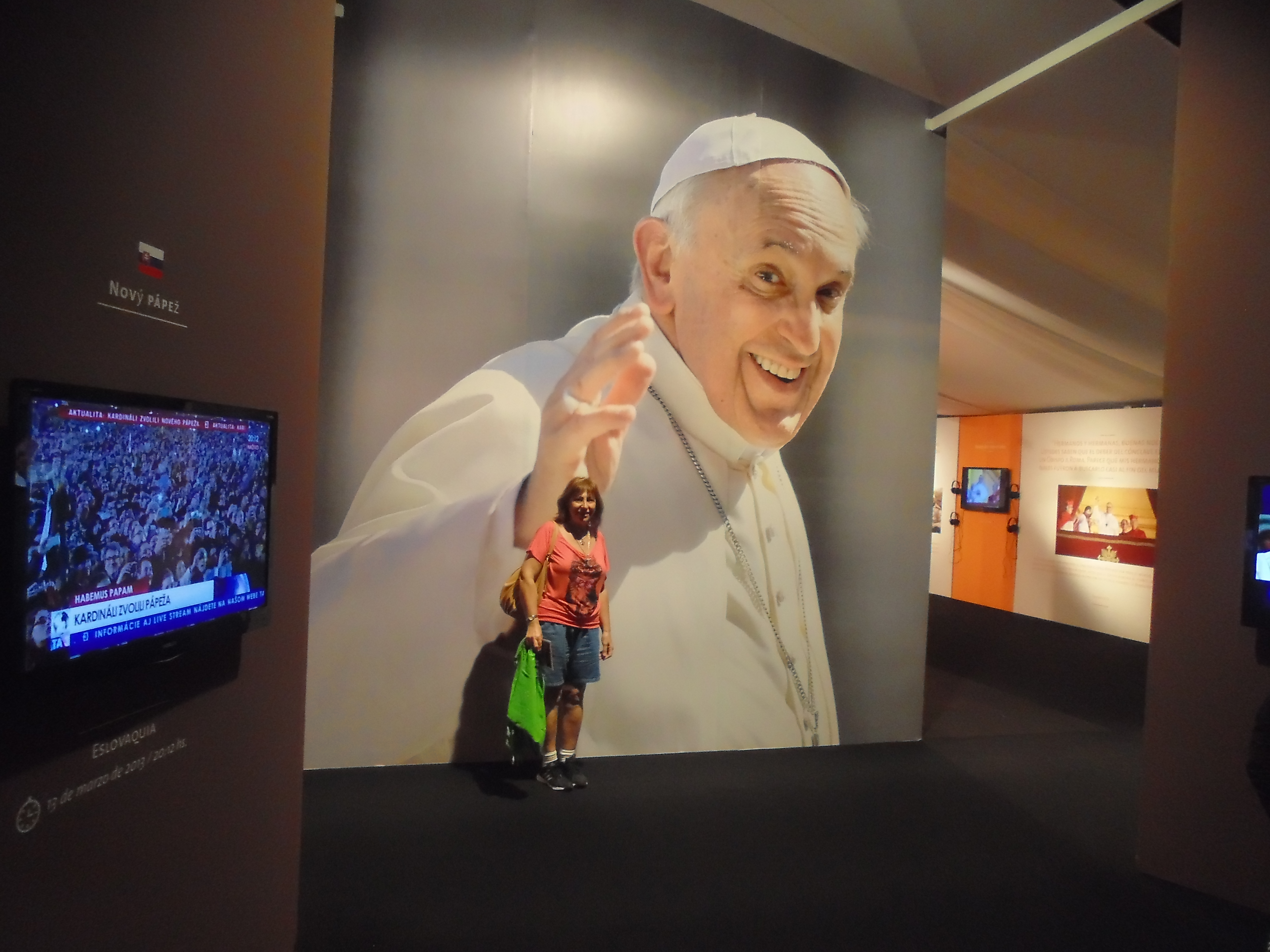 El Museo posee una excelente muestra en homenaje al Papa.
