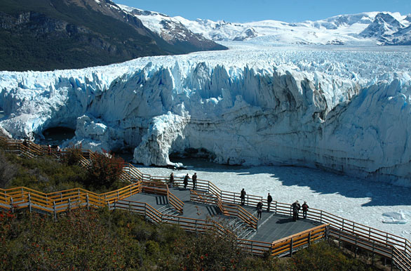 Pasarelas del glaciar Perito Moreno