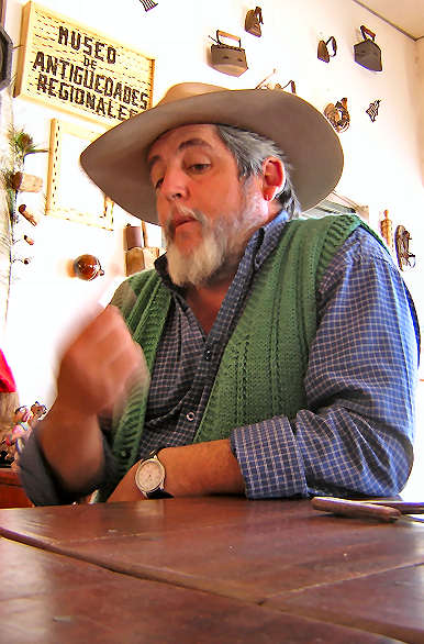 Don Jorge Figueroa, director del Museo Regional - Autor: Karina Jozami