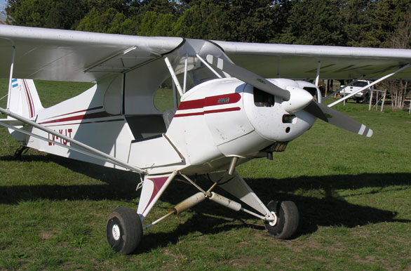 Avión del aeroclub de Carhué