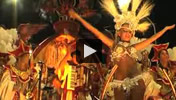 La reina de Mar�-Mar�, reina del Carnaval de Gualeguaych� 2009