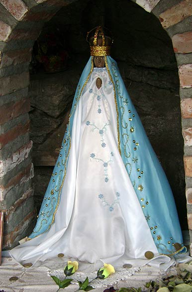 Venerada imagen de Nuestra Señora del Valle
