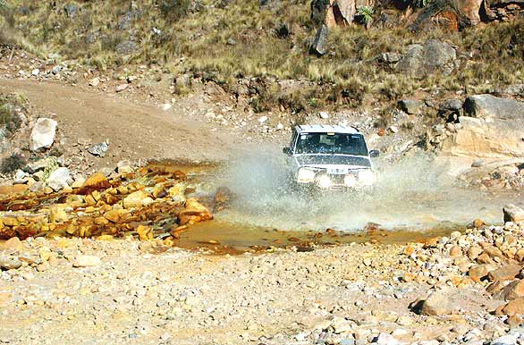 4WD at the gold mine