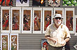 Artista plastico, callejero - Foto: Jorge Gonz�lez