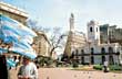 White and light-blue at the <i>Cabildo</i> - Photo: Santiago Gaudio