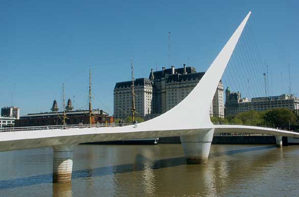 Puente de la Mujer, Puerto Madero - Autor: Marcelo Sola