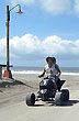 ATVs on the beach - Photo: Jorge Gonz�lez