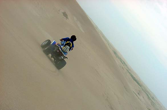 Touring around the sand hills - Author: Pablo Etchevers