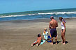 On the beach with family and friends - Photo: Pablo Etchevers