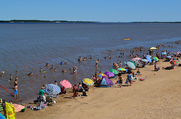 Concepción del Uruguay beach
