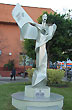 Hombre Bandera - Foto: Jorge Gonz�lez