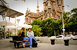 The Sacred Heart's Church, behind - Photo: Eduardo Epifanio