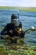 Buceo en los esteros - Foto: Casa de la Provincia de Corrientes Buceo en los esteros - Foto: Casa de la Provincia de Corrientes
