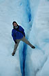 Trekking sobre el hielo - Foto: Jorge Gonz�lez