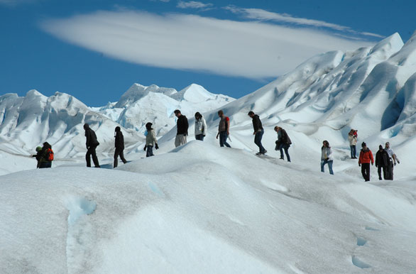 Trekking por el glaciar Perito Moreno