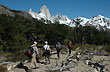 Trekking towards the Fitz-Roy - Photo: Pablo Etchevers