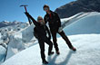 Sobre el glaciar Viedma - Photo: Pablo Etchevers