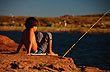 Fishing at Lake Ramos Mex�a - Photo: Eduardo Epifanio