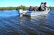 Navigating the marshlands - Photo: Pablo Etchevers