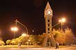 Vista nocturna del reloj - Photo: Jorge Gonz�lez