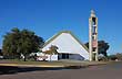 Modern church at Federaci�n - Photo: Jorge Gonz�lez