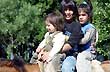 Tres peque�as amigas - Foto: Carlos Ramos