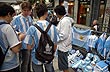 Las camisetas de la Selecci�n Argentina - Photo: Pablo Etchevers