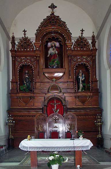 La Rotonda Church altar