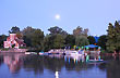 La luna sobre el r�o - Foto: Jorge Gonz�lez
