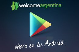 Aplicaci�n para Android de Welcome Argentina