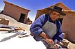 Don Fernandes. Artesano de esculturas salinas - Photo: Marcelo Sola