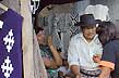 Sale of Mapuche woven items and handicrafts - Photo: Santiago Gaudio
