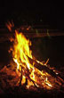 Camping and campfire - Photo: Santiago Gaudio