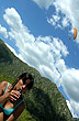Paragliding and <i>mate</i> - Photo: Pablo Etchevers