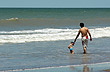 Primer contacto con el mar - Foto: Pablo Etchevers Primer contacto con el mar - Foto: Pablo Etchevers