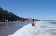 Entrando al mar - Foto: Jorge Gonz�lez