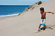 Sandboards en Las Coloradas - Foto: Jorge Gonz�lez