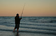 Pesca en la playa - Foto: Jorge Gonz�lez