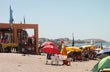 Parador en la playa - Foto: Jorge Gonz�lez