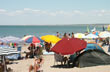 Sombrillas en la playa - Foto: Jorge Gonz�lez