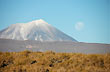 Luna y volc�n - Foto: Jorge Gonz�lez