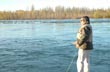 Probando en el Limay - Photo: Jorge Gonz�lez
