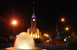 Fuente y catedral - Photo: Jorge Gonz�lez
