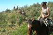 On horseback in Los Andes Mountain Range