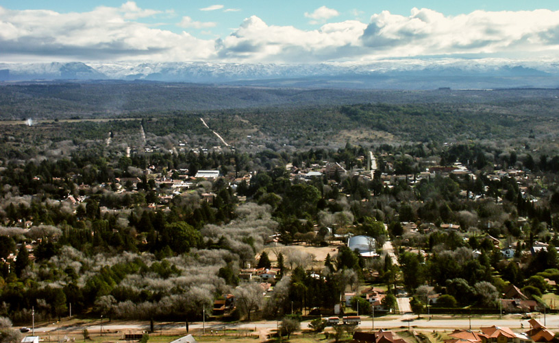 A panoramic sight of the entire area